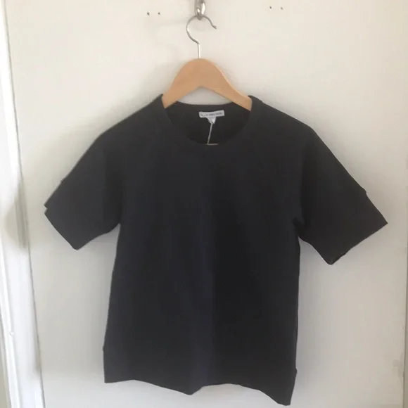 NWT James Perse raglan sweatshirt sz 1 dark navy - Picture 1 of 7